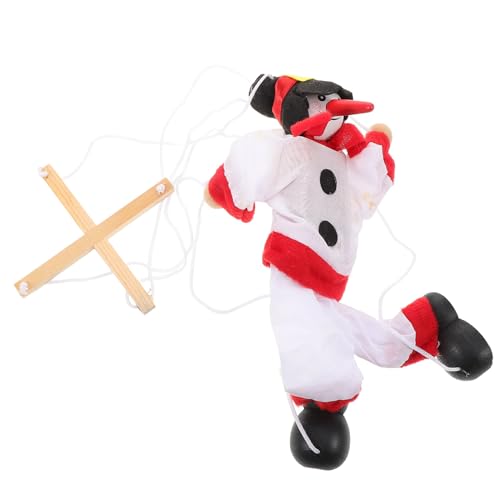 CLISPEED Weihnachtliche Marionetten Puppe Schneemann aus Stoff Interaktives Marionetten Festliches Pädagogisch Vielseitig Sicher und Sanft für Rollenspiele CLISPEED Weihnachtliche Marionetten Puppe Schneemann aus Stoff Interaktives Marionetten Festliches Pädagogisch Vielseitig Sicher und Sanft für Rollenspiele von CLISPEED