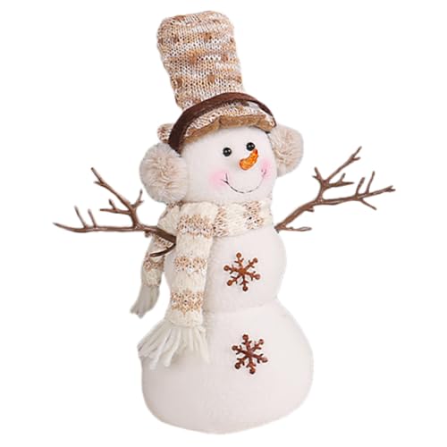 CLISPEED Weihnachtliche Schneemannfigur mit Hut Kreative Tischdekoration Detailreich Gestaltete Weihnachtsdekoration für Büro und Zuhause Leichter Tragbarer Weihnachtsanhänger Festliche CLISPEED Weihnachtliche Schneemannfigur mit Hut Kreative Tischdekoration Detailreich Gestaltete Weihnachtsdekoration für Büro und Zuhause Leichter Tragbarer Weihnachtsanhänger Festliche von CLISPEED