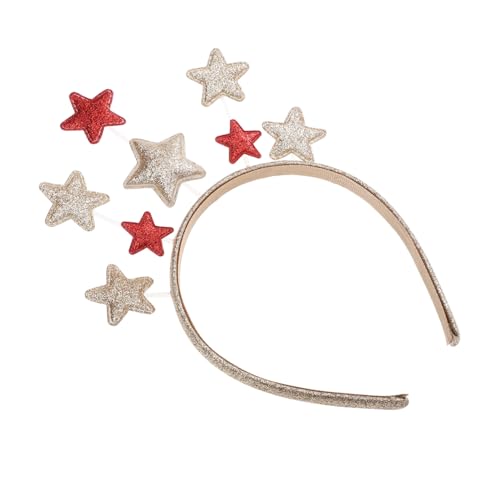 CLISPEED Weihnachtlicher Haarreif aus Stern Design Glatte Kanten Komfortabel Teiliges Festlicher Haarschmuck für Mädchen und Weihnachtskostüme CLISPEED Weihnachtlicher Haarreif aus Stern Design Glatte Kanten Komfortabel Teiliges Festlicher Haarschmuck für Mädchen und Weihnachtskostüme von CLISPEED
