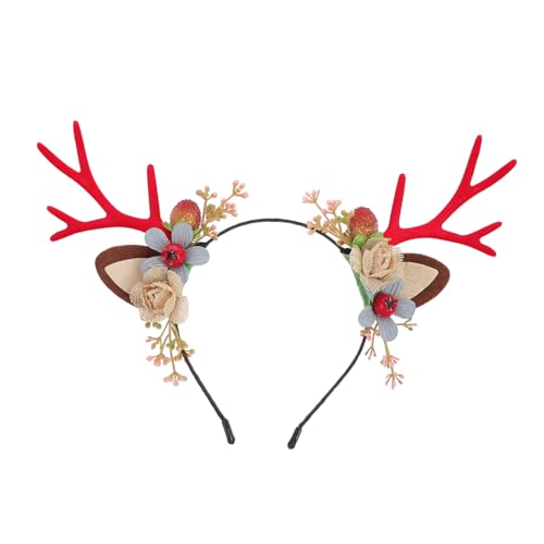 CLISPEED Weihnachtlicher Hirschgeweih Haarschmuck Mädchen Rentier Haarband Langlebiges Weihnachtsgeweih Stirnband für Party und Karneval Rote Geweih Haarschmuck Wiederverwendbar CLISPEED Weihnachtlicher Hirschgeweih Haarschmuck Mädchen Rentier Haarband Langlebiges Weihnachtsgeweih Stirnband für Party und Karneval Rote Geweih Haarschmuck Wiederverwendbar von CLISPEED
