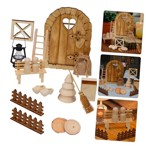 CLISPEED Weihnachtliches Miniatur Holzset Robust und Detailreich Stilvolle Puppenhaus Zubehör für Kreative Bastelprojekte Einfach zu Montieren Pädagogisches für Sammler CLISPEED Weihnachtliches Miniatur Holzset Robust und Detailreich Stilvolle Puppenhaus Zubehör für Kreative Bastelprojekte Einfach zu Montieren Pädagogisches für Sammler von CLISPEED