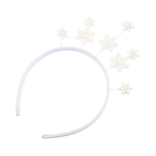 CLISPEED Weihnachtliches Schneeflocken Haarreif Party Headwear für Erwachsene und Bequem Festlich für Karneval Geburtstag Kostüm und Bühnenauftritte CLISPEED Weihnachtliches Schneeflocken Haarreif Party Headwear für Erwachsene und Bequem Festlich für Karneval Geburtstag Kostüm und Bühnenauftritte von CLISPEED