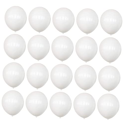 CLISPEED Weiße Latexballons Hochwertige Partyballons Für Geburtstagsfeiern Und Hochzeiten Perfekte Dekoration Für Jubiläen Und Feste CLISPEED Weiße Latexballons Hochwertige Partyballons Für Geburtstagsfeiern Und Hochzeiten Perfekte Dekoration Für Jubiläen Und Feste von CLISPEED
