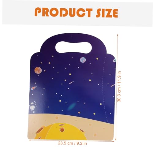 CLISPEED Wiederverwendbares DIY Stickerbuch mit Niedlichen Abziehbaren Aufklebern Pädagogisches Kreativspielzeug für Fördert Vorstellungskraft Lernen und Praktische Fähigkeiten von CLISPEED