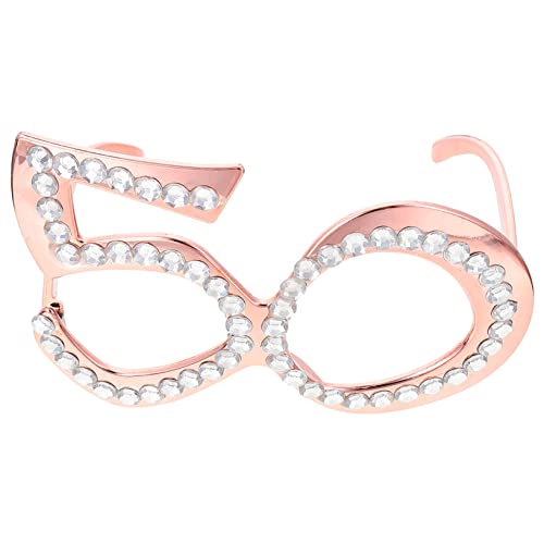 CLISPEED geburtstagsfeier brille Gläser Kindergeburtstagsbrille geburtstag brillengestell zum 50. Geburtstag für Männer Trendy Zahlenbrille prop Party Sonnenbrille Stk CLISPEED geburtstagsfeier brille Gläser Kindergeburtstagsbrille geburtstag brillengestell zum 50. Geburtstag für Männer Trendy Zahlenbrille prop Party Sonnenbrille Stk von CLISPEED