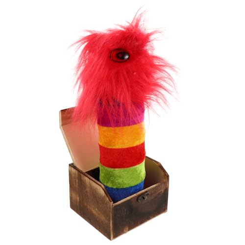 Halloween Scherzartikel Schreckensbox - Lustige Prank Mit Licht Und Sound, Holzbox FüR Unvergessliche Halloween Streiche Und Dekorationen Halloween Scherzartikel Schreckensbox - Lustige Prank Mit Licht Und Sound, Holzbox FüR Unvergessliche Halloween Streiche Und Dekorationen von CLISPEED
