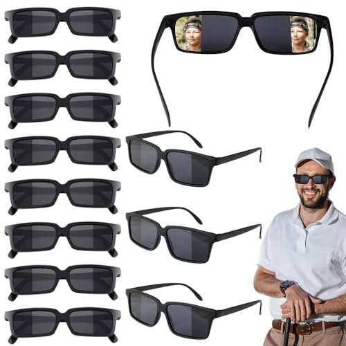 CLIUNT Detektiv set kinder, 12 Stück Agent Brille, Polizei Geheimagent Sonnenbrille, Rückansicht Detektiv Brille, für Kinder und Erwachsene Abschlussfeiertage Geburtstagsfeier, Schwarz CLIUNT Detektiv set kinder, 12 Stück Agent Brille, Polizei Geheimagent Sonnenbrille, Rückansicht Detektiv Brille, für Kinder und Erwachsene Abschlussfeiertage Geburtstagsfeier, Schwarz von CLIUNT