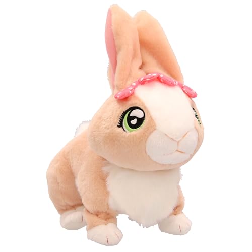 Club Petz Betsy, Mein kleines Kaninchen, Interaktives Plüschkaninchen, das hüpft, Seine Ohren bewegt und Laute von Sich gibt, Geschenk und Spielzeug für Kinder ab 18 Monaten Club Petz Betsy, Mein kleines Kaninchen, Interaktives Plüschkaninchen, das hüpft, Seine Ohren bewegt und Laute von Sich gibt, Geschenk und Spielzeug für Kinder ab 18 Monaten von Club Petz