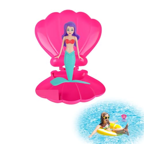 Shell Meerjungfrau Spielzeug - Spaß Automatisch Sinken Wasserspielzeug Kinder, Glücklich Interaktive Poolspielzeuge Kinder, Kleinkinder Sommerpark Spielen Aqua Play Zubehör Pool Diving Toy, Blau Shell Meerjungfrau Spielzeug - Spaß Automatisch Sinken Wasserspielzeug Kinder, Glücklich Interaktive Poolspielzeuge Kinder, Kleinkinder Sommerpark Spielen Aqua Play Zubehör Pool Diving Toy, Blau von CMANLNYK