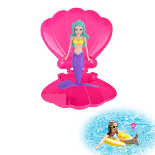Shell Meerjungfrau Spielzeug - Spaß Automatisch Sinken Wasserspielzeug Kinder, Glücklich Interaktive Poolspielzeuge Kinder, Kleinkinder Sommerpark Spielen Aqua Play Zubehör Pool Diving Toy, Violett Shell Meerjungfrau Spielzeug - Spaß Automatisch Sinken Wasserspielzeug Kinder, Glücklich Interaktive Poolspielzeuge Kinder, Kleinkinder Sommerpark Spielen Aqua Play Zubehör Pool Diving Toy, Violett von CMANLNYK