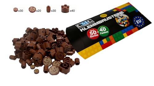 CMC imports 120 x Klemmbausteine Rund Baumstamm Holz Fliesen Maserung Baumstumpf Tile Braun Baum CMC imports 120 x Klemmbausteine Rund Baumstamm Holz Fliesen Maserung Baumstumpf Tile Braun Baum von CMC imports