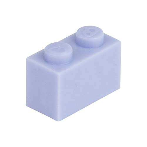 CMC imports 50 Klemmbausteine Bausteine 1x2 Noppen Kompatibel freie Auswahl 34 Farben (452 - Lavendel) von CMC imports