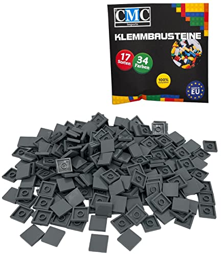 CMC imports 500 x Klemmbausteine Fliesen Tiles Bausteine 2x2 Noppen Kompatibel Dunkel Grau Dark Bluish Grey Tile CMC imports 500 x Klemmbausteine Fliesen Tiles Bausteine 2x2 Noppen Kompatibel Dunkel Grau Dark Bluish Grey Tile von CMC imports
