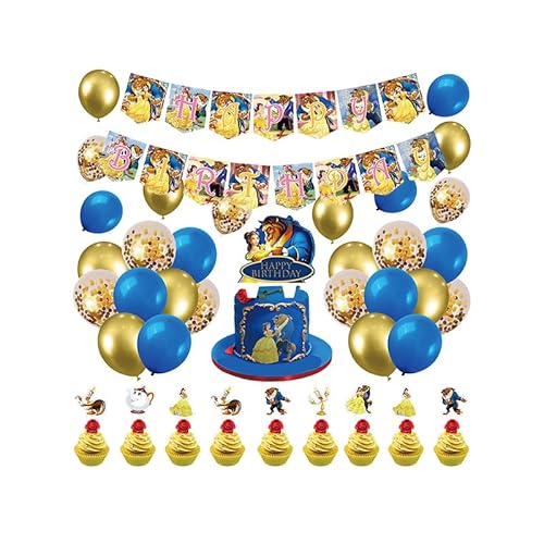 Deko Geburtstag Beauty and the Beast Geburtstag Deko Beauty and the Beast Luftballons Geburtstag Beauty and the Beast Party Deko Beauty and the Beast Geburtstagsdeko Geburtstag Girlande Kuchendeckel Deko Geburtstag Beauty and the Beast Geburtstag Deko Beauty and the Beast Luftballons Geburtstag Beauty and the Beast Party Deko Beauty and the Beast Geburtstagsdeko Geburtstag Girlande Kuchendeckel von CMDXBD