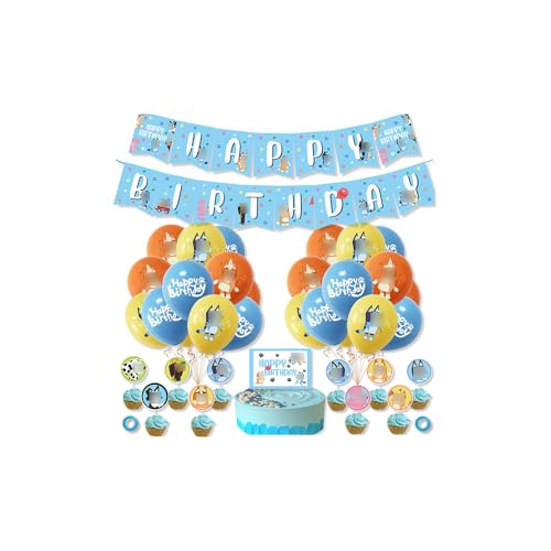 Deko Geburtstag Blau Geburtstag Deko Blau Luftballons Luftballons Party Geburtstagsdeko Girlande Kuchendeckel Deko Geburtstag Blau Geburtstag Deko Blau Luftballons Luftballons Party Geburtstagsdeko Girlande Kuchendeckel von CMDXBD