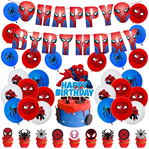 Deko Geburtstag Spider Man Geburtstag Deko Spiderman Luftballons Spider Man Geburtstag Luftballons Spiderman Party Deko Spider Man Geburtstagsdeko Spiderman Geburtstag Girlande Spider Man Kuchendeckel von CMDXBD