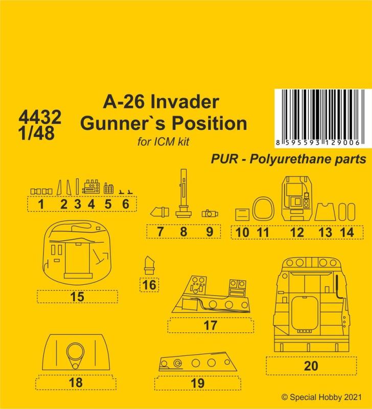 A-26 Invader - Gunner´s Position A-26 Invader - Gunner´s Position von CMK