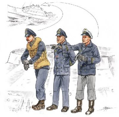 Bridge crew for Schnellboat S-100 von CMK
