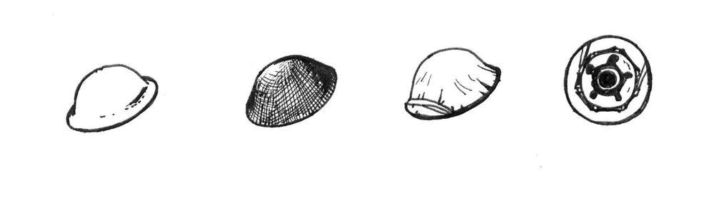 British WWII Desert Rats Helmets (6 Stück) von CMK