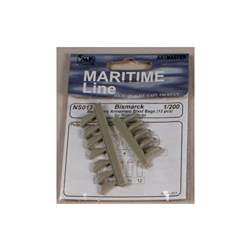 CMK 129-NS013 - 1:200 Bismarck Secondary Armam.Blast Bags 12pc - Neu CMK 129-NS013 - 1:200 Bismarck Secondary Armam.Blast Bags 12pc - Neu von CMK