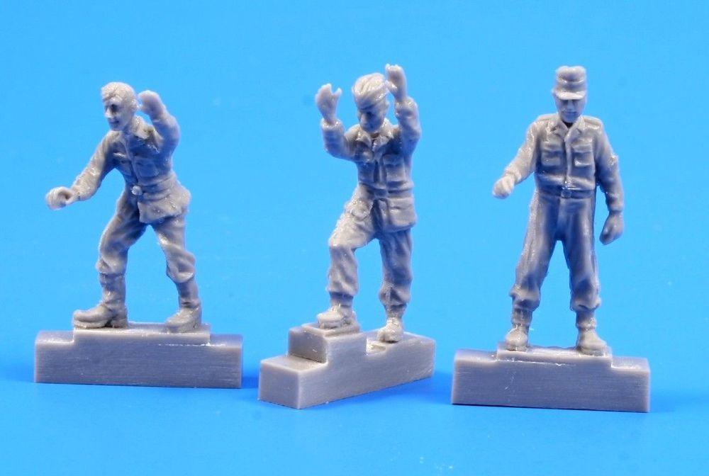 German A4/V2 missile launch platform personnel,WW II (3 Figuren) von CMK