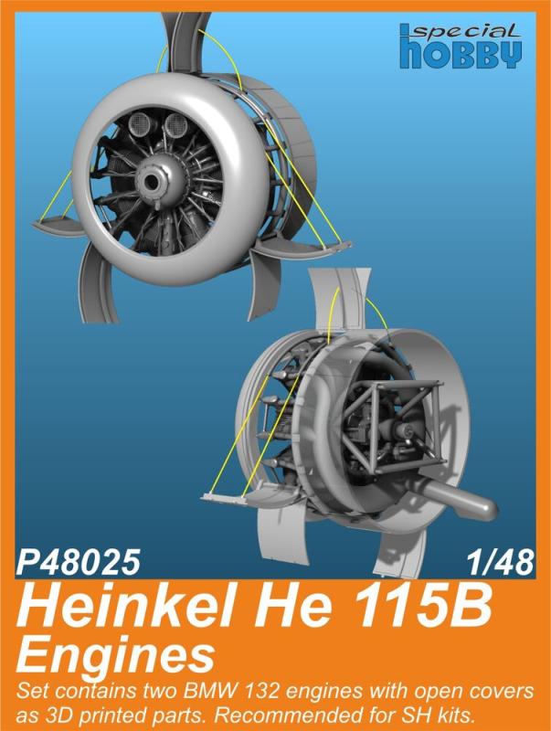 Heinkel He 115B - Engines [Special Hobby] von CMK