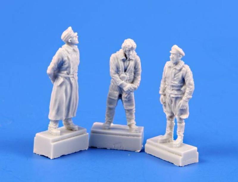 Heinkel He 162 - 3 Pilot figures von CMK