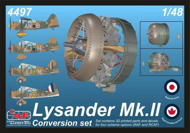Lysander Mk.II (Perseus Engine) Conversion Set [Airfix] von CMK