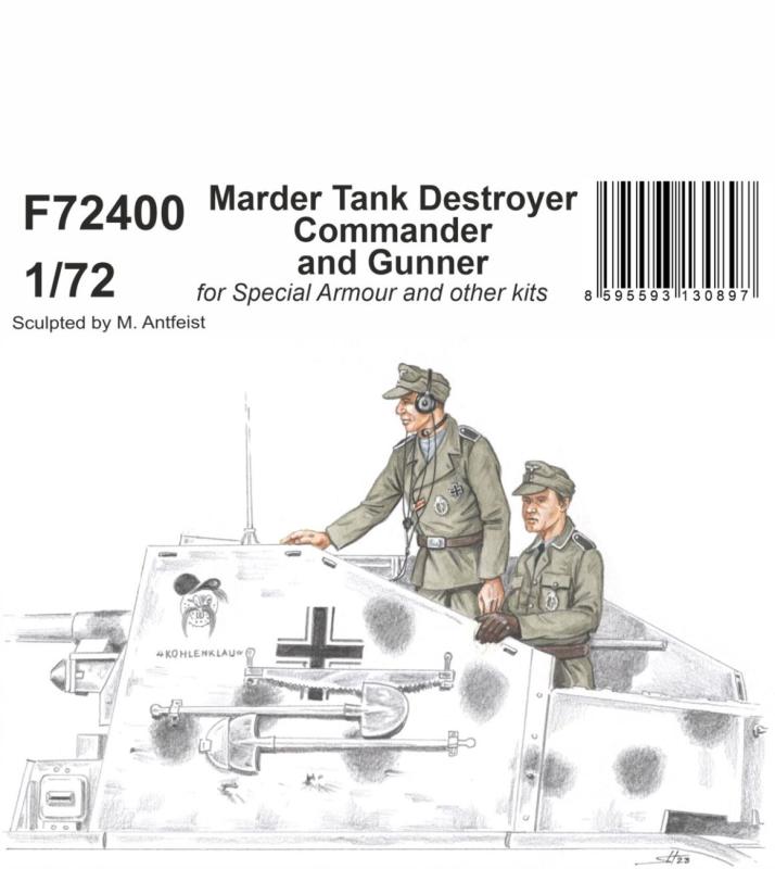 Marder Tank Destroyer Commander and Gunner Marder Tank Destroyer Commander and Gunner von CMK