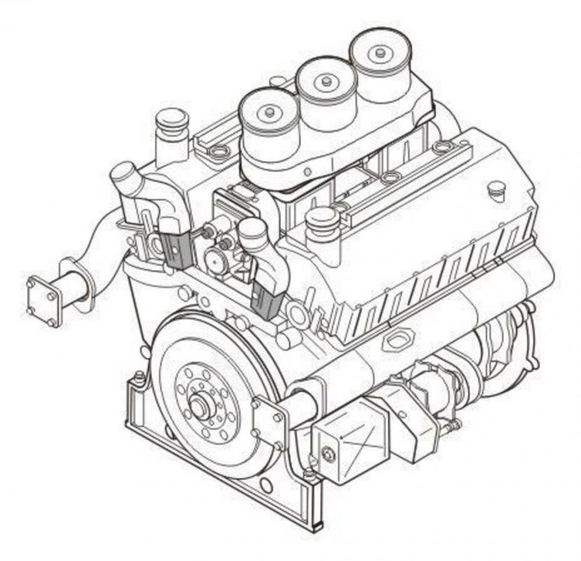 Maybach HL 230 P45 - German tank engine Maybach HL 230 P45 - German tank engine von CMK