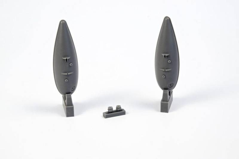 P-51D Mustang - Metal Drop Tank w/jutting filler neck (2 Stück) [Revell] von CMK