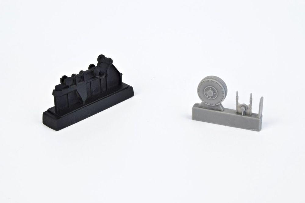 P-51D Mustang - Tail Wheel with strengthened leg [Revell] von CMK
