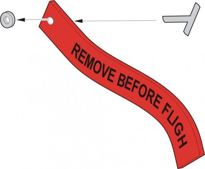 Remove Before Flight Tags (20 Stück) von CMK