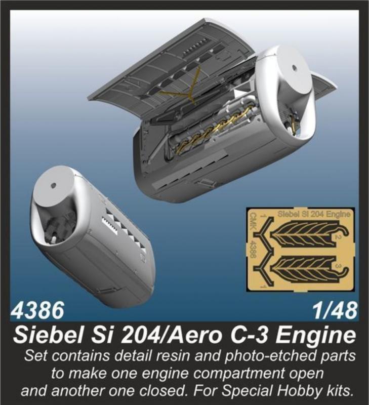 Siebel Si 204/Aero C-3 - Engine Siebel Si 204/Aero C-3 - Engine von CMK