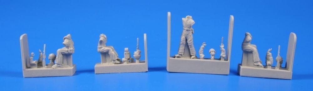 Soviet Tank Desant Troops WWII (4 Figuren) von CMK
