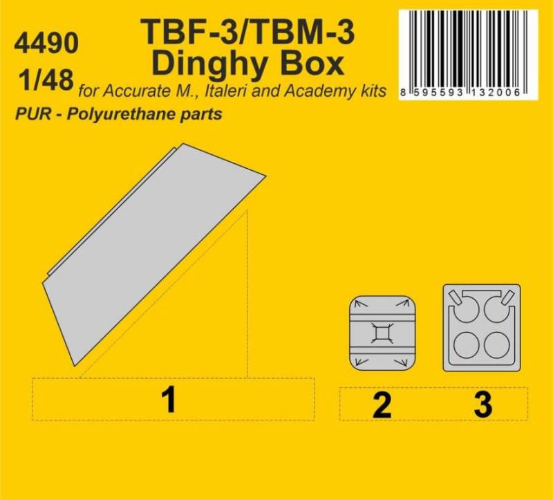 TBF-3/TBM-3 Avenger - Dighy Box von CMK
