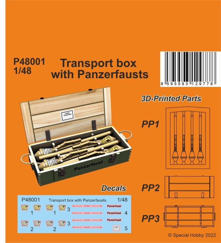 Transport box with Panzerfausts Transport box with Panzerfausts von CMK