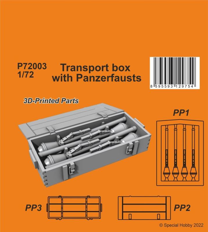 Transport box with Panzerfausts Transport box with Panzerfausts von CMK
