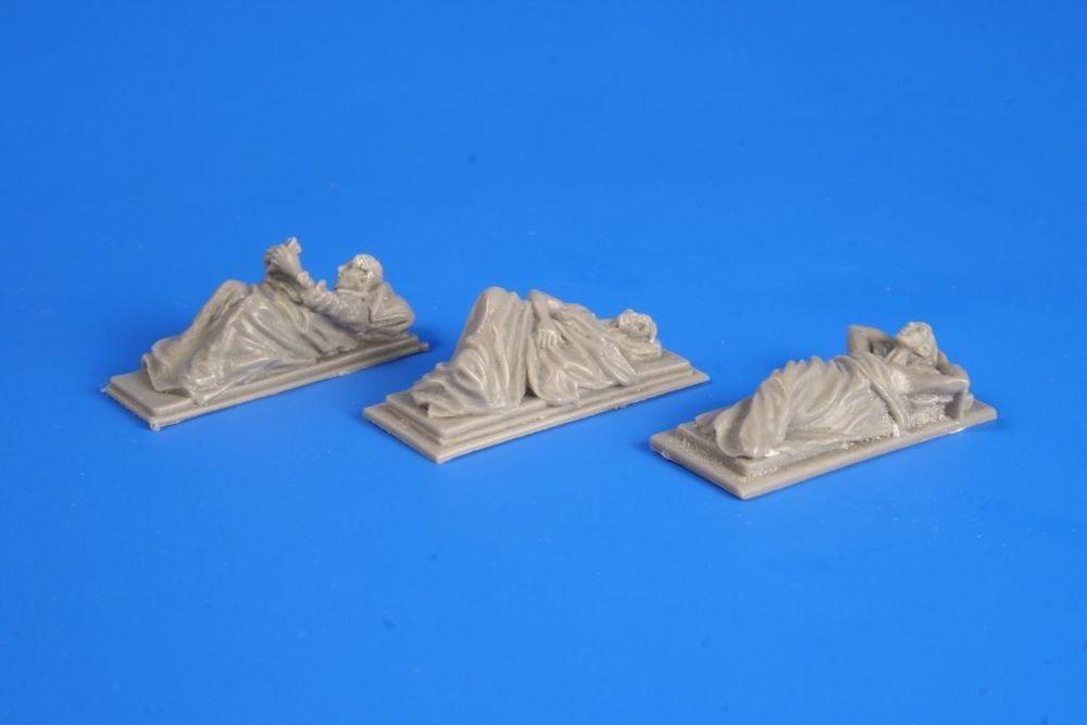 U-Boot U-IXC-Sailors resting on bunks (3 Figuren) [Revell] von CMK