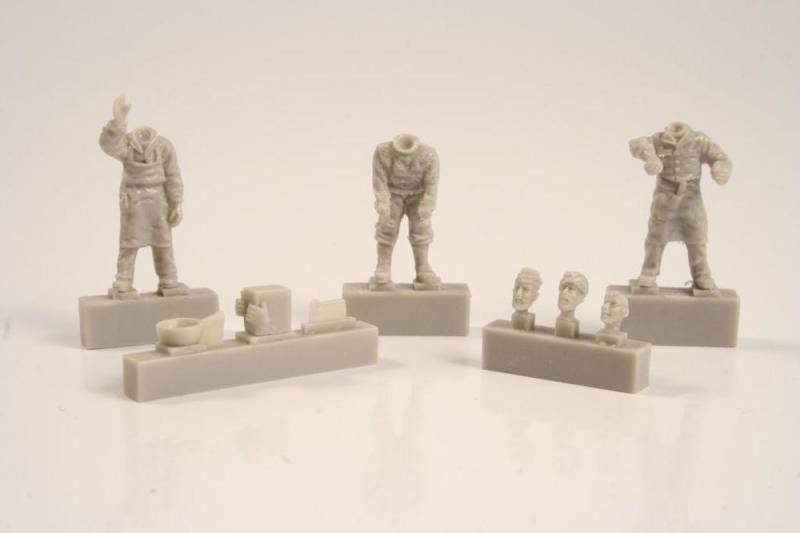 U-Boot typ IXC-Crew in Galley (3 Figuren) von CMK