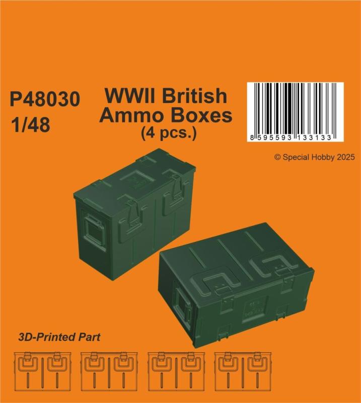 WWII British Ammo Boxes WWII British Ammo Boxes von CMK