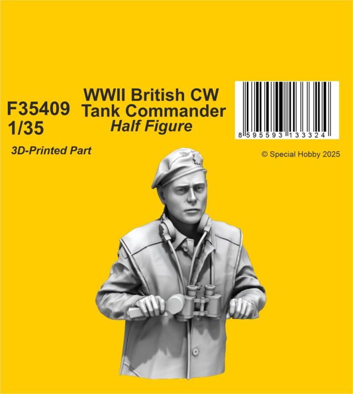 WWII British CW Tank Commander / Half Figure WWII British CW Tank Commander / Half Figure von CMK