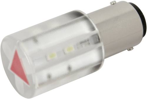 CML 18561230 LED-Signalleuchte Rot BA15d 230 V/AC 320 mcd von CML