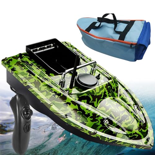 CMOLVUR RC Angelfinder-Boot, 500 m Fernbedienung, kabellos, Fischfinder, mit LED-Nachtlicht, Doppelmotoren, Fischköderboot, Angelwerkzeug, Fernbedienung, Boot, Angelköder CMOLVUR RC Angelfinder-Boot, 500 m Fernbedienung, kabellos, Fischfinder, mit LED-Nachtlicht, Doppelmotoren, Fischköderboot, Angelwerkzeug, Fernbedienung, Boot, Angelköder von CMOLVUR