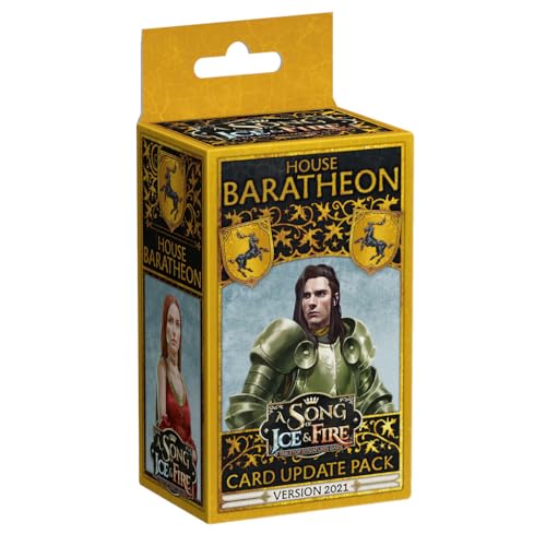 CoolMiniOrNot Inc Baratheon Faction Pack: A Song of Ice and Fire Exp. Miniatur-Spiel, ab 14 Jahren, für 2 Spieler, 45-60 Minuten Spieldauer von CMON