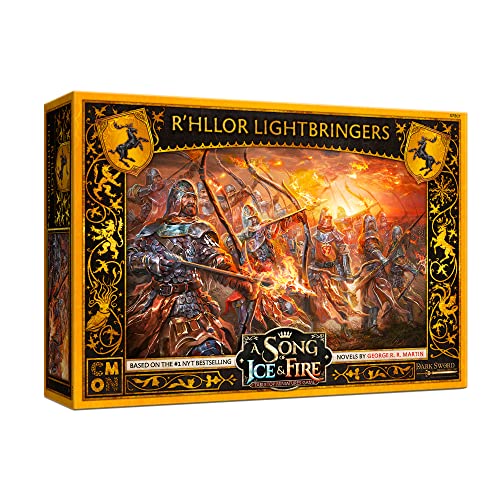 A Song of Ice and Fire Tabletop Miniatures Game,R'hllor Lightbringers Erweiterungsset,Strategiespiel für Jugendliche und Erwachsene,Durchschnittliche Spielzeit 45-60 Minuten,Hergestellt von CMON von CMON