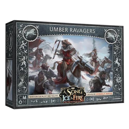A Song of Ice and Fire Tabletop Miniatures GameHouse Umber Ravagers Unit Box – Schnelle und gnadenlose Kavallerie! Strategiespiel für Erwachsene, ab 14 Jahren, 2+ Spieler, 45–60 Minuten Spielzeit, A Song of Ice and Fire Tabletop Miniatures GameHouse Umber Ravagers Unit Box – Schnelle und gnadenlose Kavallerie! Strategiespiel für Erwachsene, ab 14 Jahren, 2+ Spieler, 45–60 Minuten Spielzeit, von CMON