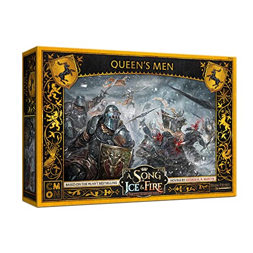 CMON A Song of Ice and Fire Tabletop Miniatures Game – Baratheon Queen's Men Expansion Set, Strategy Game for Teens and Adults, Ages 14 and up, 2+ Players, Average Playtime 45-60 Minutes, Made by von CMON
