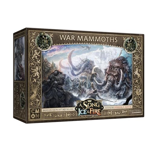 CMON, A Song of Ice & Fire – Kriegsmammuts, Erweiterung, Tabletop, 2 Spieler, Ab 14+ Jahren, 45+ Minuten, Deutsch, Mehrsprachig, Mehrfarbig, Bunt von CMON