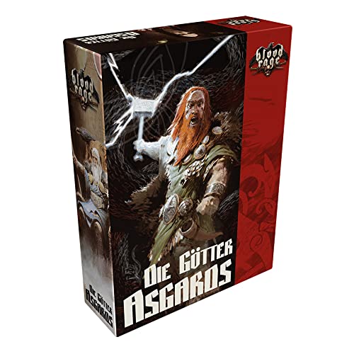 CMON, Blood Rage – Die Götter von Asgard, Erweiterung, Expertenspiel, Strategiespiel, 2-4 Spieler, Ab 14+ Jahren, 90+ Minuten, Deutsch von CMON